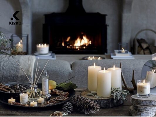 khử mùi phòng bằng nến thơm